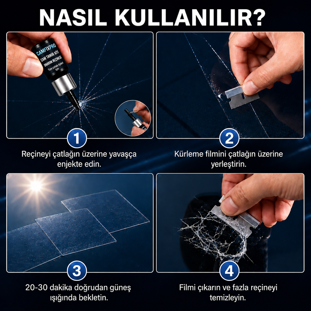 CAMFIXPRO CAM ONARIM KİTİ